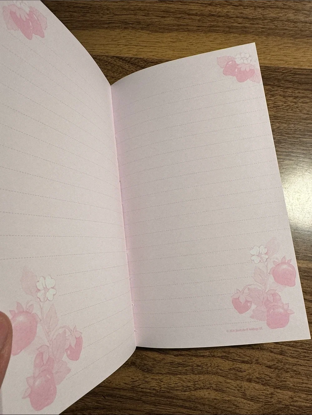 Strawberry Shortcake Rainbow Cloud Hardcover Notebook